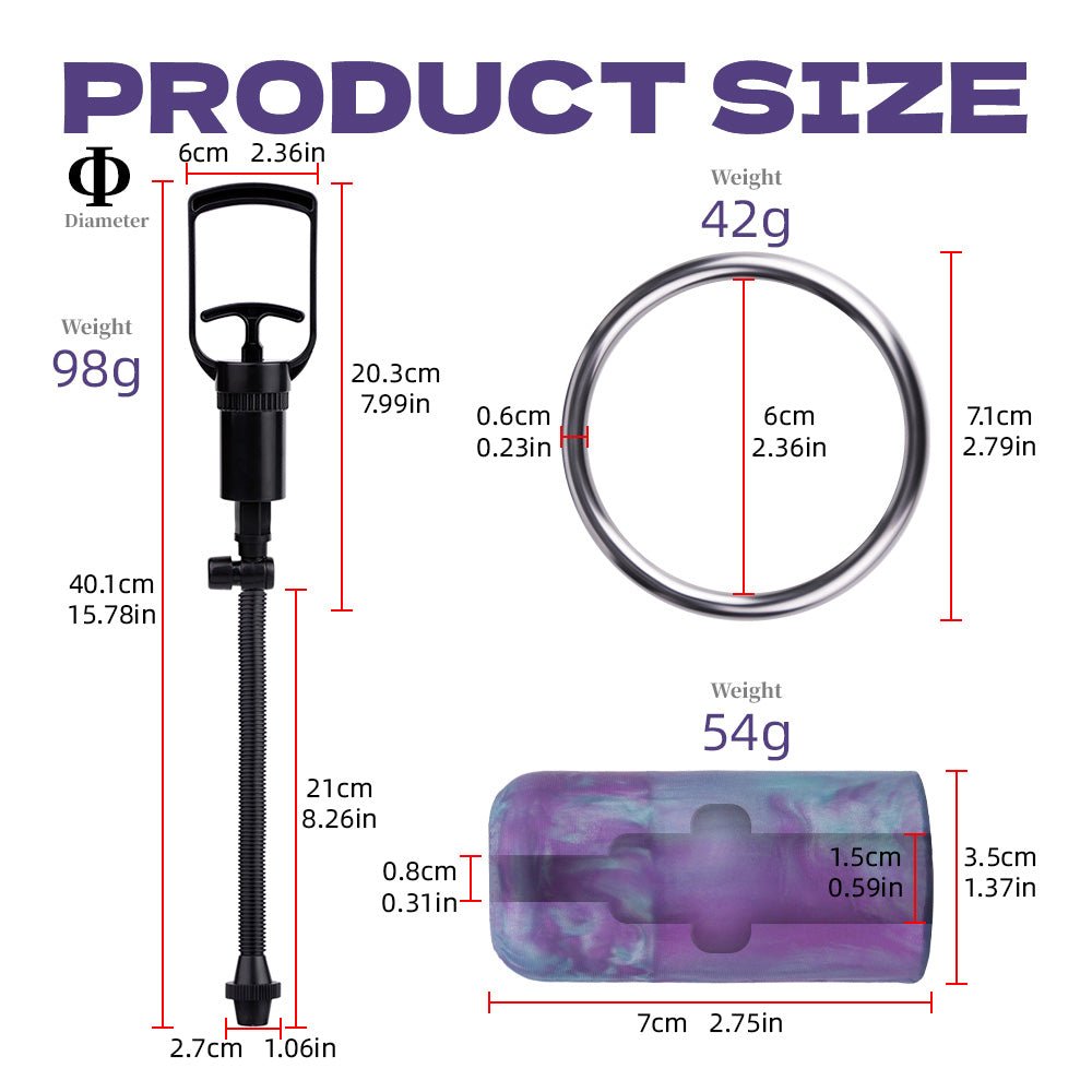 MinYn オナホ オナホール アナルプラグ タコの形 貫通式 液体シリコン 吸引ポンプ 手動式 二代目 「ケブラーさん」と「アヴィナさん」 - TaRiss's