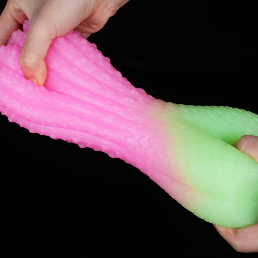 MinYn イソギンチャク オナホール オナホ ペニス刺激 凹凸あり 非貫通 多種用途 液体シリコン 夜光仕様 - TaRiss's