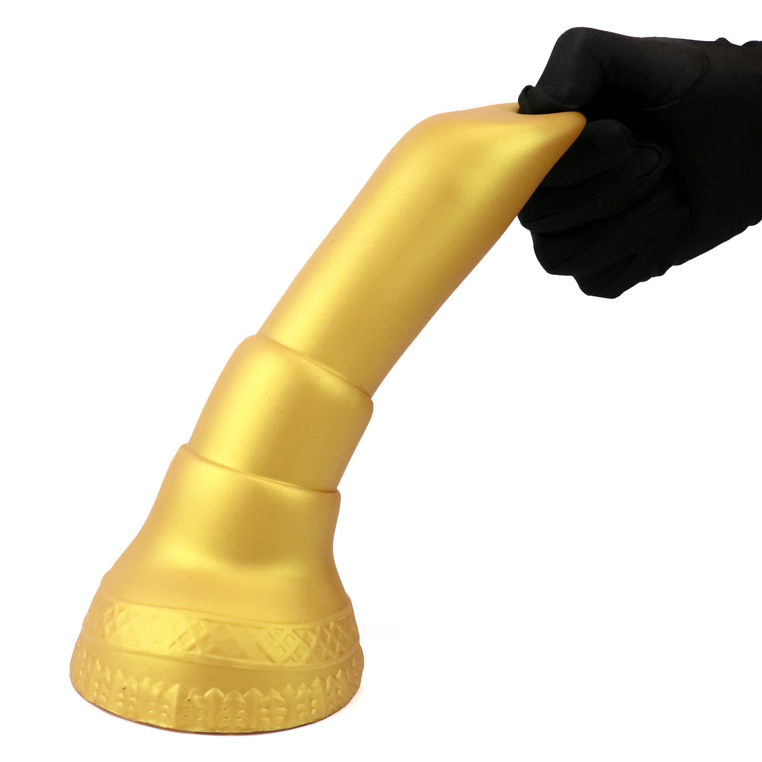 MinYn 口紅 アナルプラグ 金色 吸盤付き 液体シリコン - TaRiss's