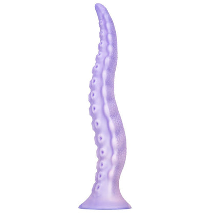 MinYn アナルプラグ 紫色 凹凸あり 触手 液体シリコン 吸盤付き - TaRiss's