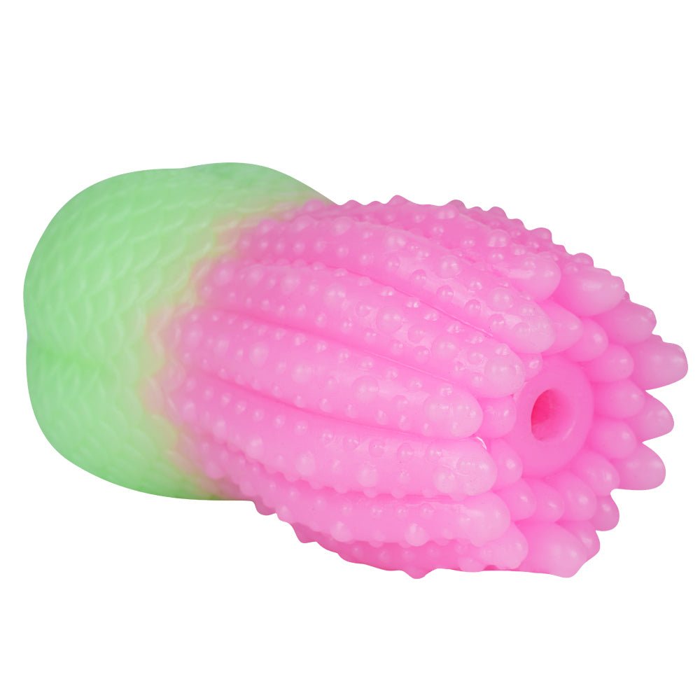 MinYn イソギンチャク オナホール オナホ ペニス刺激 凹凸あり 非貫通 多種用途 液体シリコン 夜光仕様 - TaRiss's