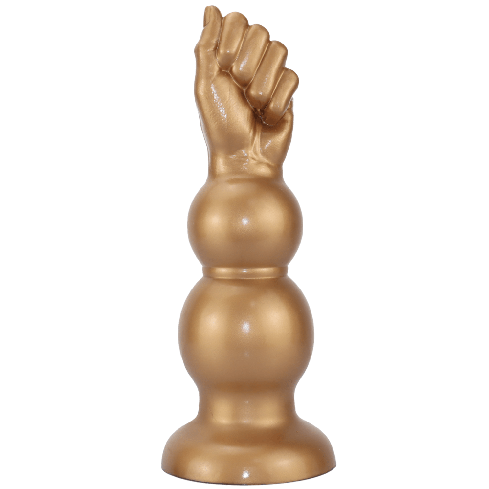 MinYn アナルプラグ 拳の形 吸盤付き 凹凸あり 液体シリコン - TaRiss's