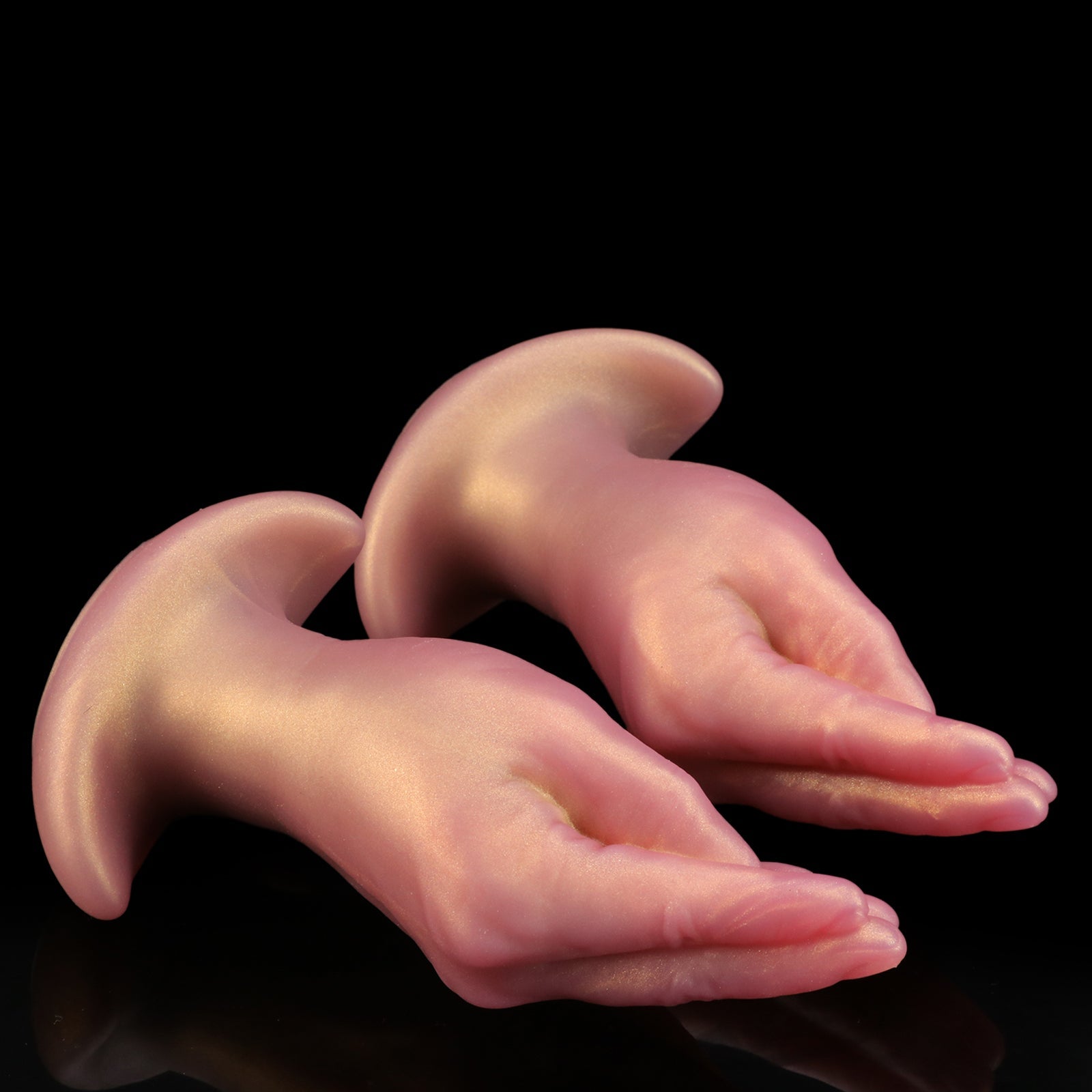 NIGHTLOOM アナルプラグ 凹凸あり フィスト 擬似手コキオナホ アンカー形台座 液体シリコン - TaRiss's