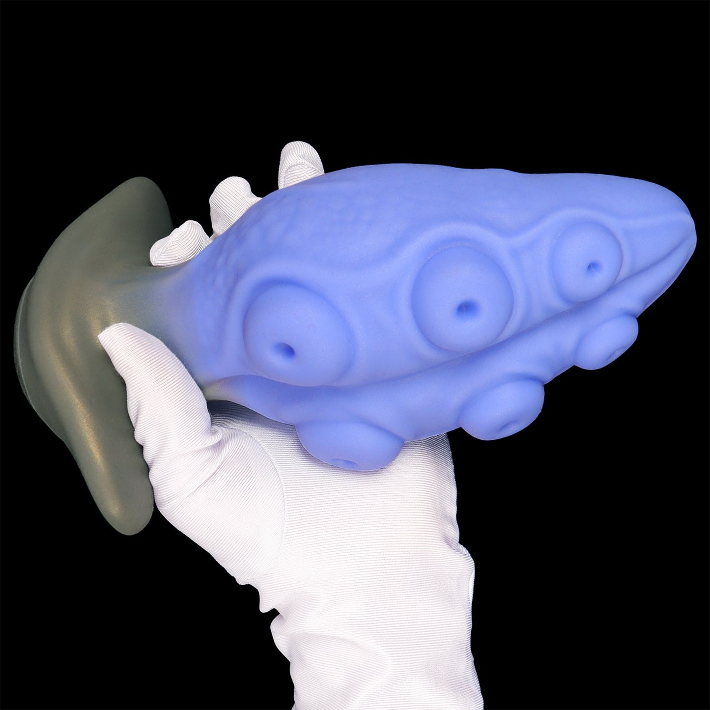 NIGHTLOOM アナルプラグ タコ 触手 アンカー形台座 凹凸あり 混色仕様 三つのサイズ - TaRiss's