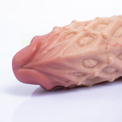 NIGHTLOOM ペニスサック 非貫通式 凹凸あり 陰茎袖 ペニスリング 液体シリコン - TaRiss's