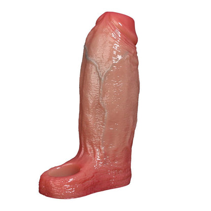 NIGHTLOOM ペニスサック 貫通式 凹凸あり リアルな血管 陰茎袖 ペニスリング 液体シリコン 二つのサイズ - TaRiss's