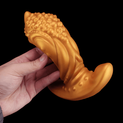 NIGHTLOOM アナルプラグ 凹凸あり アナル開発 アンカー形台座 タコ 液体シリコン 五つのサイズ - TaRiss's