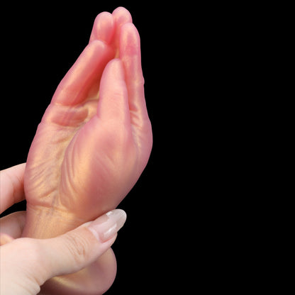 NIGHTLOOM アナルプラグ 凹凸あり フィスト 擬似手コキオナホ アンカー形台座 液体シリコン - TaRiss's