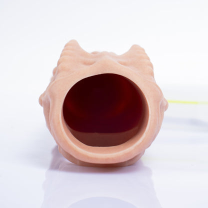 NIGHTLOOM ペニスサック 非貫通式 凹凸あり 陰茎袖 ペニスリング 液体シリコン - TaRiss's