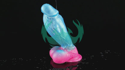 MinYn 鯨 アナルプラグ ディルド 吸盤付き 液体シリコン 三つのサイズ