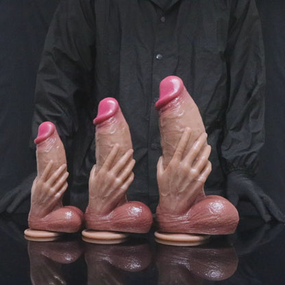 MAPARON サオガーディアン ディルド アナルプラグ 凹凸あり 吸盤仕様 液体シリコン