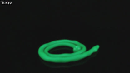 TaRiss's Shaochin Anal Plug, Total Length 120cm, Snake Shape, Scale, Base Included, Platinum Silicone