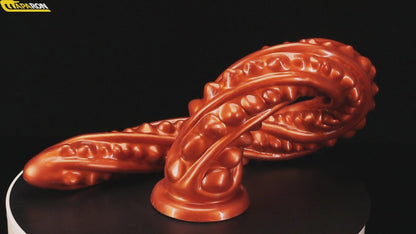 MAPARON アナルプラグ 凹凸あり 吸盤付き 液体シリコン