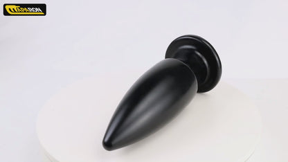 Maparon肛门插头带基座PVC 7.3cmx23cm
