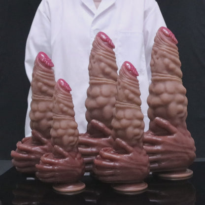 MAPARON タマガーディアン アナルプラグ アナル開発 凹凸あり 吸盤仕様 液体シリコン