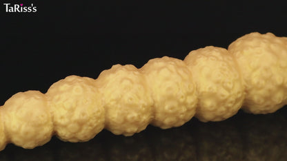 TaRiss's 9連結ビーズ アナルビーズ 凹凸あり 吸盤付き 液体シリコン