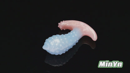 MinYn スパイクバット アナルプラグ 液体シリコン アンカー台座