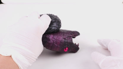 MAPARON ヘビ オナホール オナホ ペニス刺激 アナルプラグ 凹凸あり 非貫通 多種用途 液体シリコン