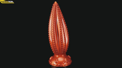 MAPARON 玉サボテン アナルプラグ 吸盤付き 液体シリコン