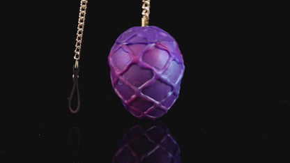 TaRiss's チェーン付きアナルビーズ アナルプラグ 凹凸あり 液体シリコン サンラン