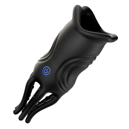 TaRiss's 亀頭責めバイブ 電動サック オナホール ペニスバイブ 10種類振動モード シリコン 男性用 - TaRiss's