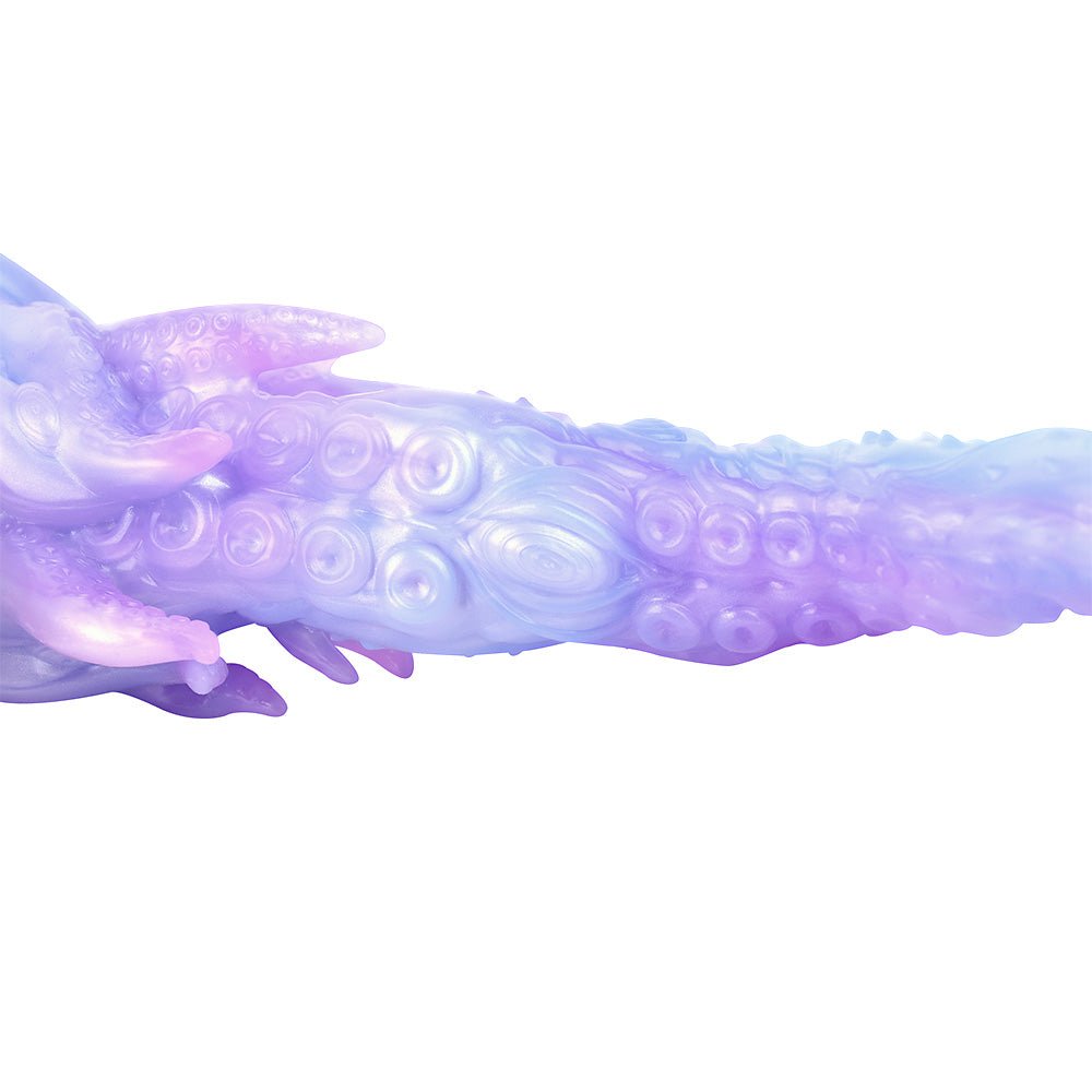 TaRiss's クラーケン 触手形 アナルプラグ 突起付き 吸盤付き 液体シリコン - TaRiss's