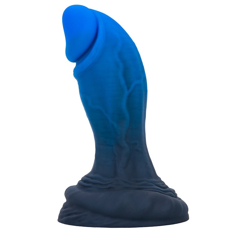 TaRiss's 青い長腺コーラルスネーク ディルド アナルプラグ アナル開発 凹凸あり 吸盤付き 液体シリコン - TaRiss's