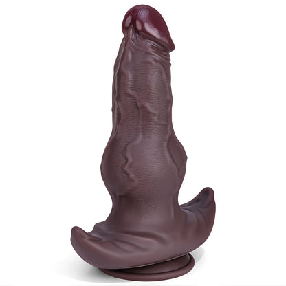 TaRiss's ディルド 突起あり 吸盤付き 液体シリコン - TaRiss's