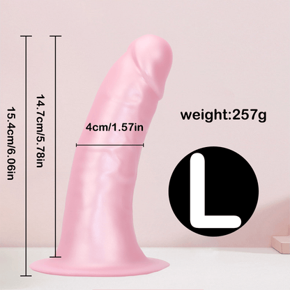 TaRiss's ディルド アナルプラグ 凹凸あり 吸盤付き 液体シリコン ピンク 「天華」 - TaRiss's