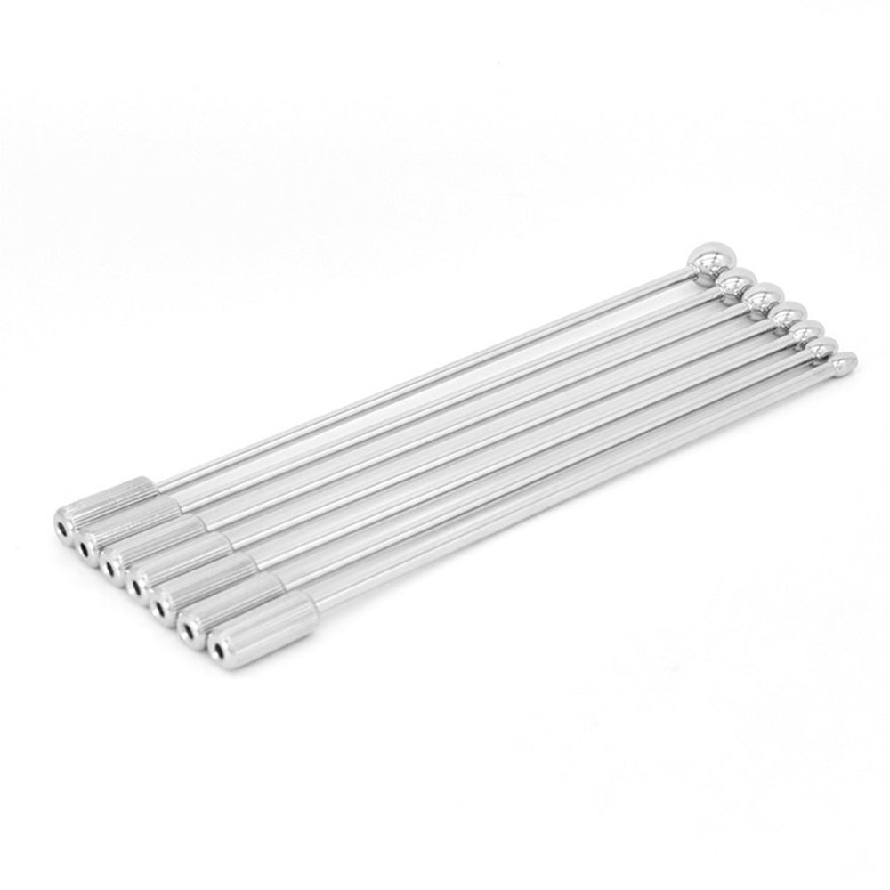 TaRiss's 貫通式尿道プラグ 尿道ビーズ 尿道責め 尿道拡張 ビーズ付き ステンレス製 - TaRiss's