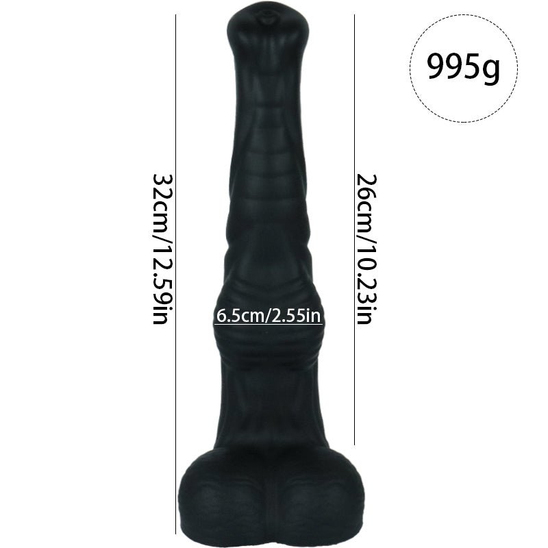 TaRiss's 象の鼻2代目 アナルプラグ シリコン ブラック - TaRiss's