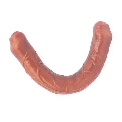 TaRiss's 両頭ディルド 2層構造 液体シリコン - TaRiss's