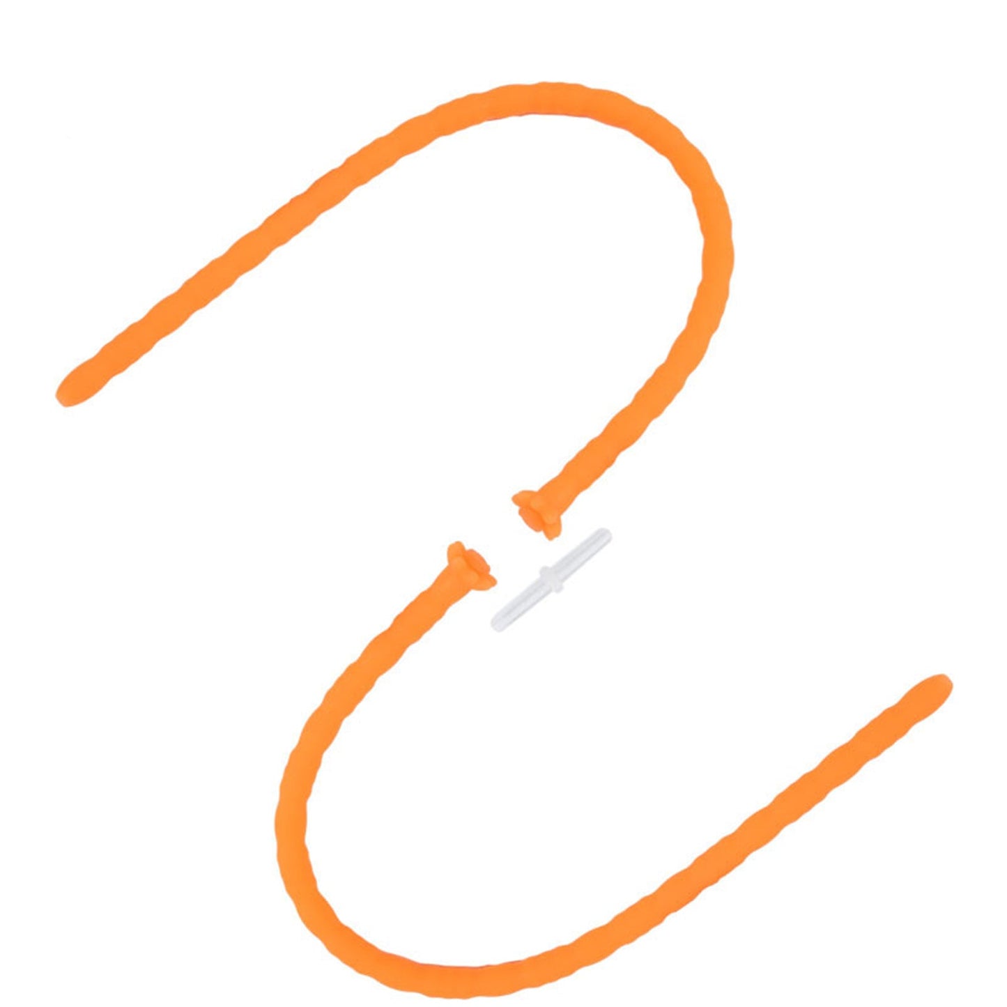 TaRiss's 2点セット 尿道ブジー 尿道プラグ 貫通式 蓋付き 凹凸あり シリコン製 - TaRiss's