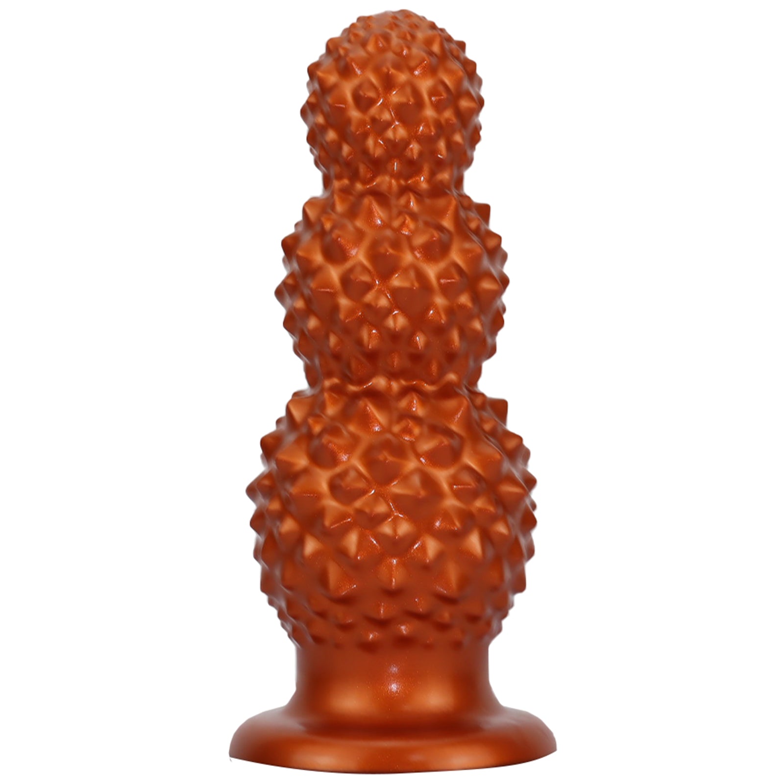 TaRiss's ライチ 3連結ビーズ アナルビーズ 凹凸あり 吸盤付き 液体シリコン - TaRiss's