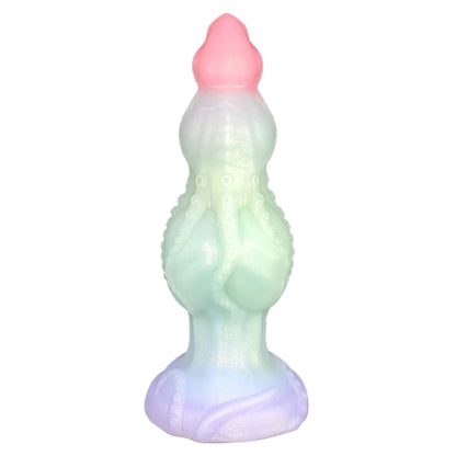 TaRiss's アナルプラグ タコの触手 3ビーズ 強力吸盤 凹凸あり 液体シリコン - TaRiss's