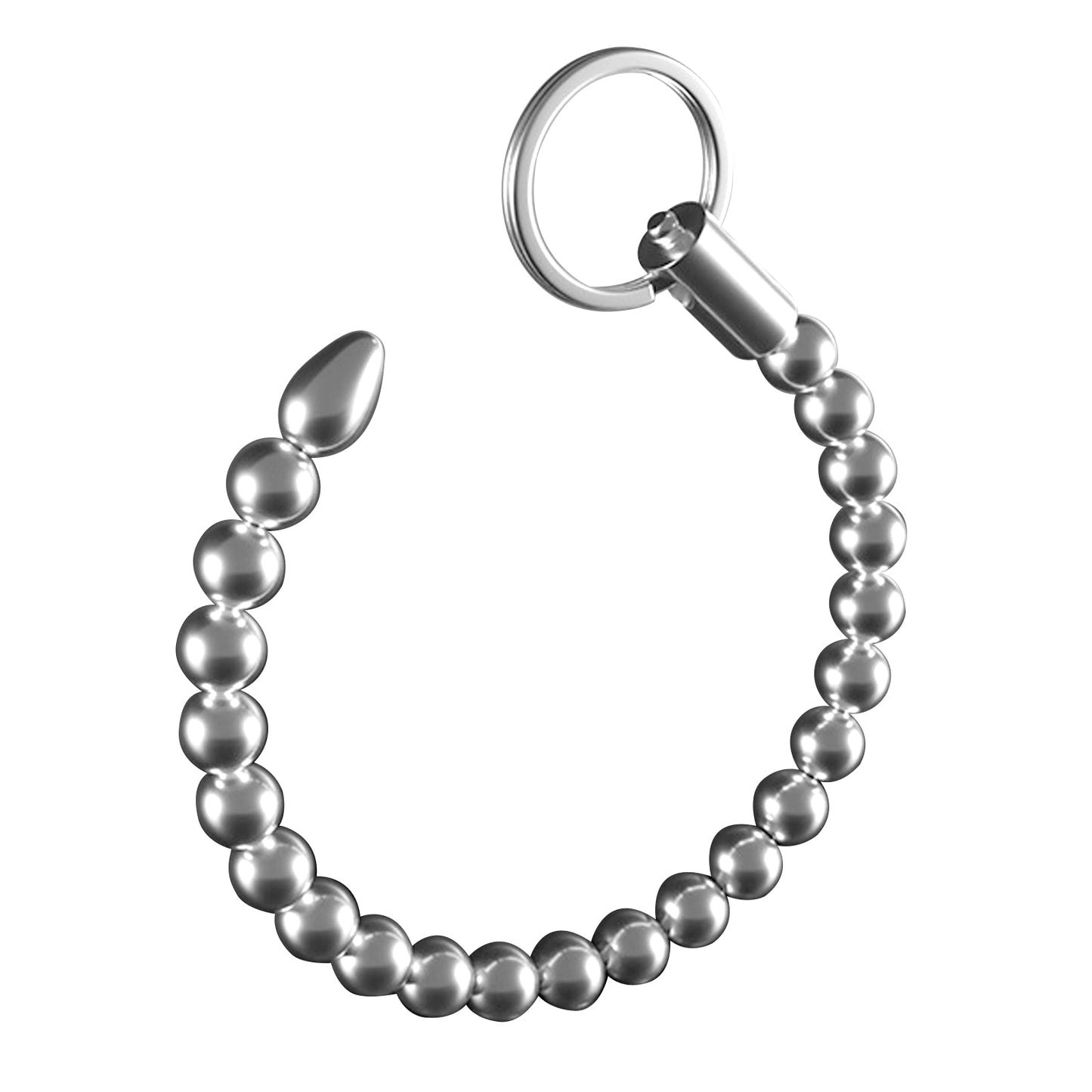 TaRiss's 尿道ビーズ 尿道プラグ 非貫通式 リング付き ステンレス製 - TaRiss's