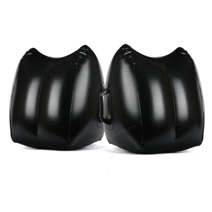 TaRiss's インフレータブルパッド セックス枕 持ち手あり エアクッション インフレート式 ポンプ付き 抱き枕 多用途 33cmx60cm - TaRiss's