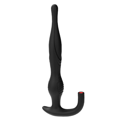 TaRiss's インフレート式アナルプラグ アンカー形台座 凹凸付き ブラック 液体シリコン - TaRiss's