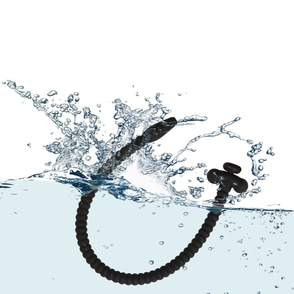 TaRiss's 尿道ブジー 尿道プラグ 貫通式 蓋付き ネジ山形 尿道責め 尿道拡張 シリコン製 - TaRiss's