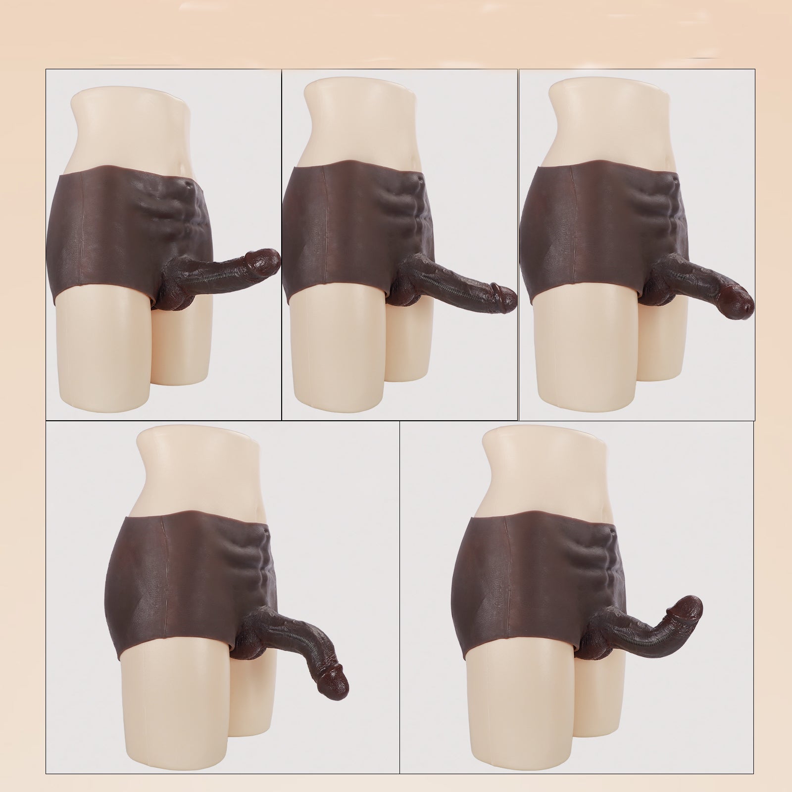 TaRiss's ペニスバンド ペニバン ディルド 曲げ可能 多種用途 液体シリコン - TaRiss's