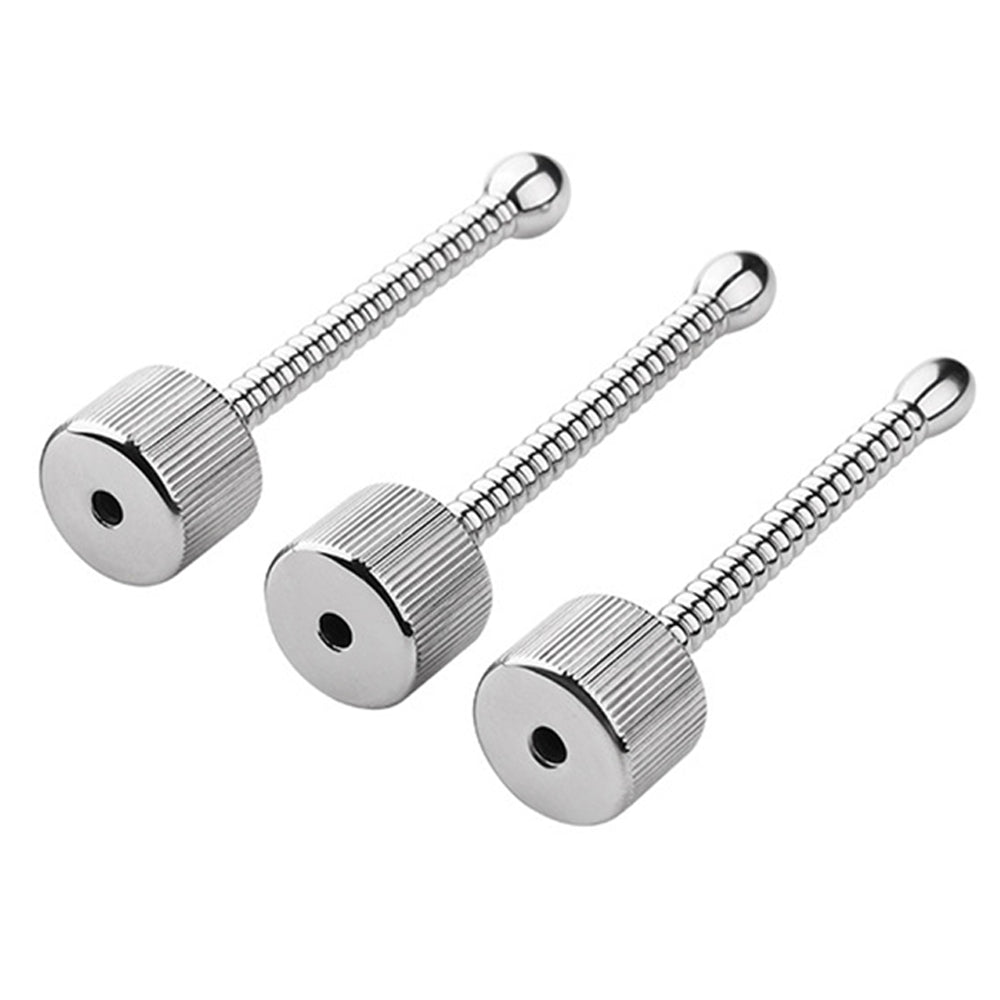 TaRiss's 中空式尿道プラグ 尿道ビーズ 尿道ブジー ネジ山形 尿道責め 尿道拡張 ステンレス - TaRiss's