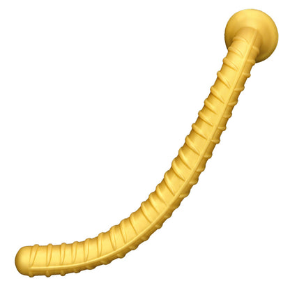 TaRiss's 鉄筋 アナルプラグ 超長いアナルプラグ 吸盤付き 螺旋状の凹凸 液体シリコン - TaRiss's