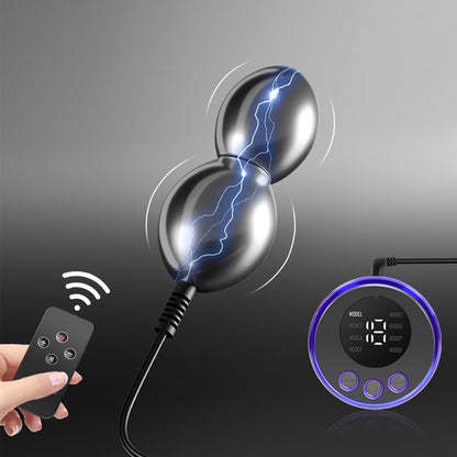 TaRiss's 4点セット パルスアナルビーズ パルス可能 8種類のパルスモード 金属製 - TaRiss's