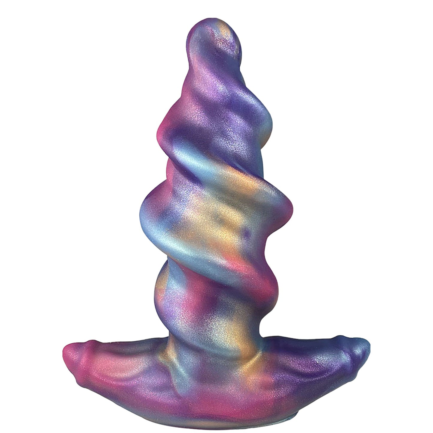 TaRiss's アナルプラグ アナル拡張 アナル開発 アンカー形台座 螺旋形の凹凸 液体シリコン - TaRiss's