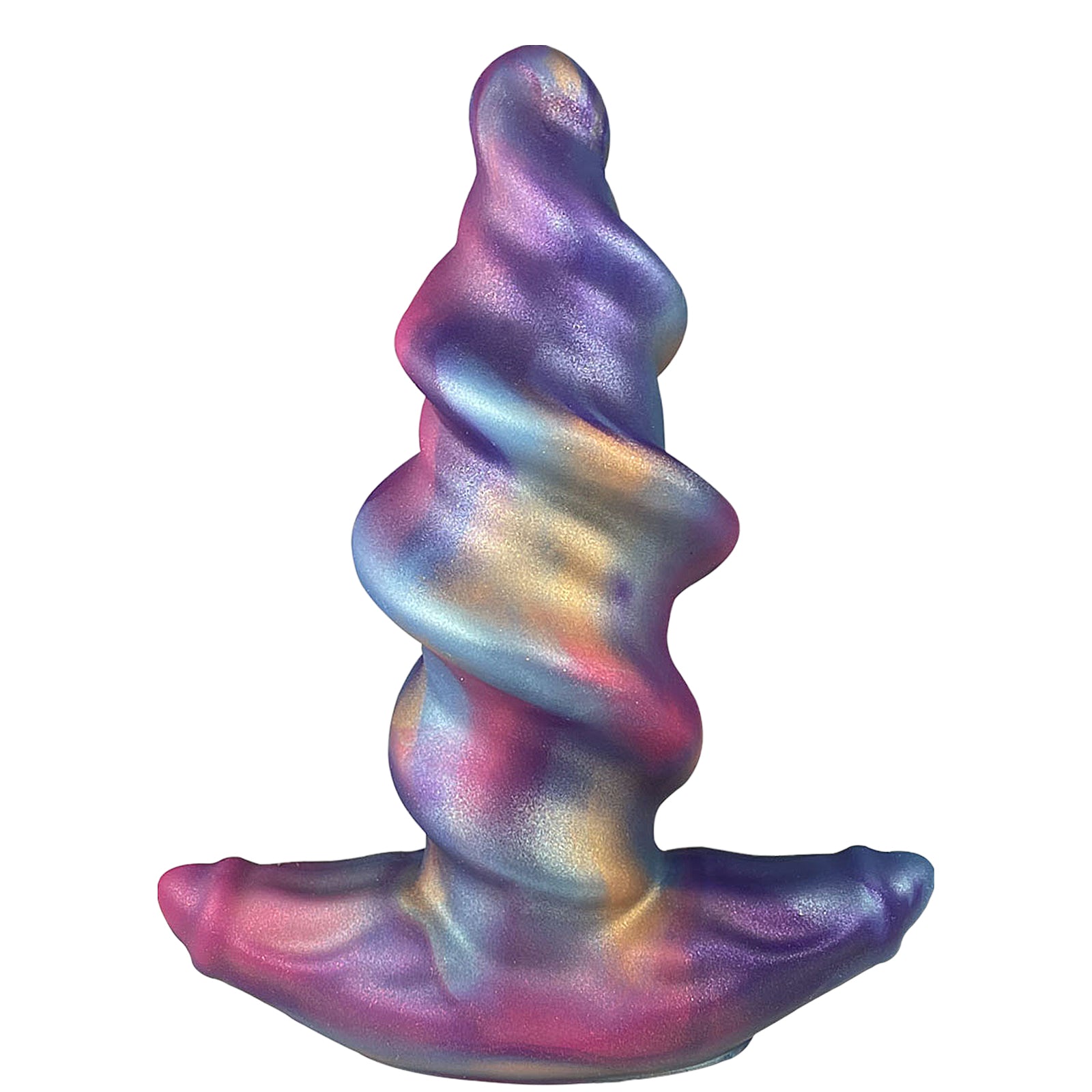 TaRiss's アナルプラグ アナル拡張 アナル開発 アンカー形台座 螺旋形の凹凸 液体シリコン - TaRiss's