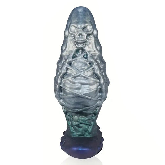 TaRiss's どくろ アナルプラグ アンカー台座 凹凸あり 液体シリコン - TaRiss's