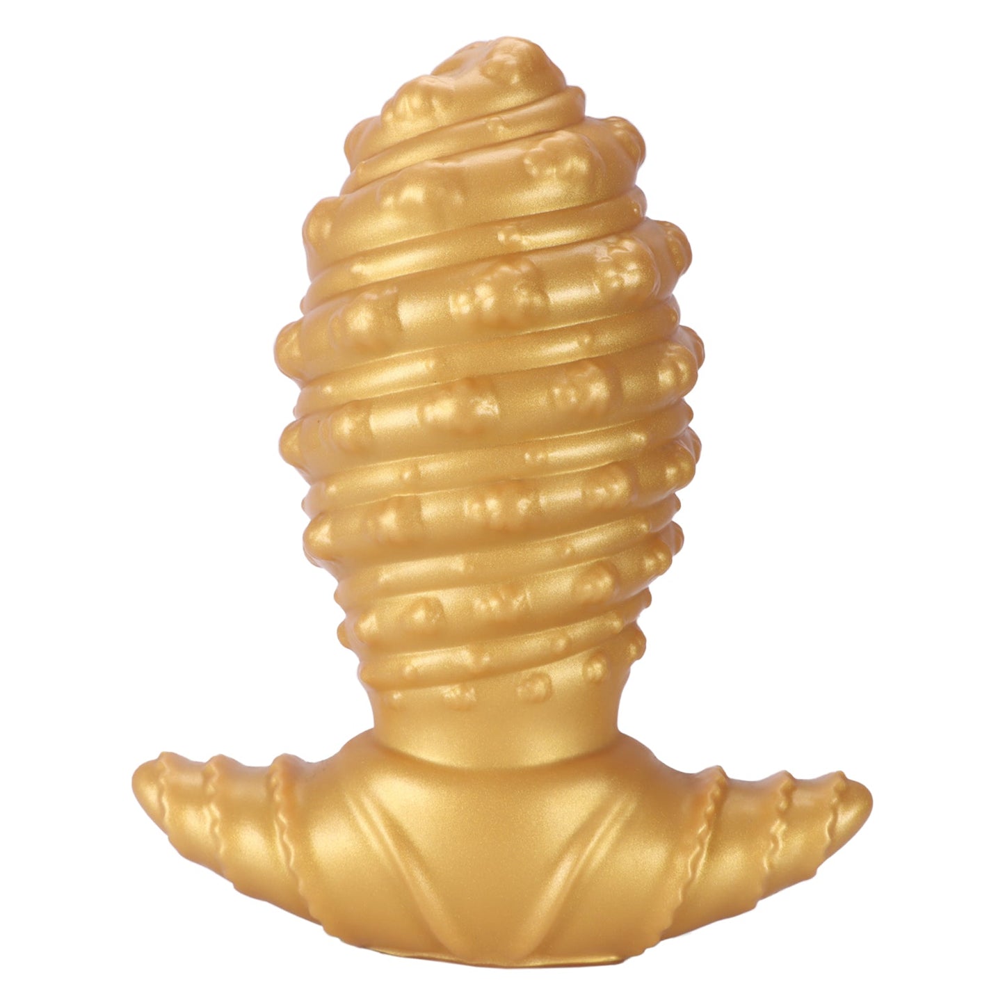 TaRiss's クロワッサン アナルプラグ 螺旋形の凹凸 アナル拡張 アンカー形台座 液体シリコン - TaRiss's