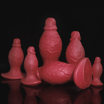 TaRiss's ディルド アンカー形台座 凹凸あり 液体シリコン - TaRiss's