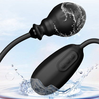 TaRiss's 5点セット インフレート式アナルバイブ アナルプラグ 空気注入式 10段階振動モード 取り外し可能 - TaRiss's