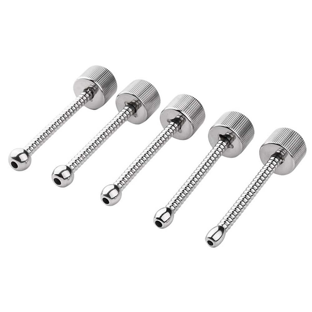 TaRiss's 中空式尿道プラグ 尿道ビーズ 尿道ブジー ネジ山形 尿道責め 尿道拡張 ステンレス - TaRiss's